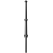 Dekorativ puller i aluminium | serie 490 | fastmonteret, til indst�bning i beton med jordanker, total l�ngde ca. 1300 mm | uden �je